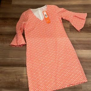 Jude Connally Orange Dress (No longer has tags!)